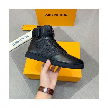 Louis Vuitton 2020 Men's Leather Sneakers - 루이비통 2020 남성용 레더 스니커즈,Size(240