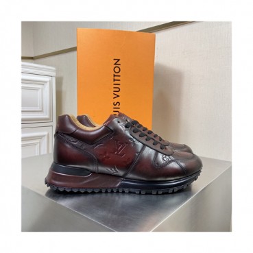 Louis Vuitton 2020 Men's Leather Sneakers - 루이비통 2020 남성용 레더 스니커즈,Size(240