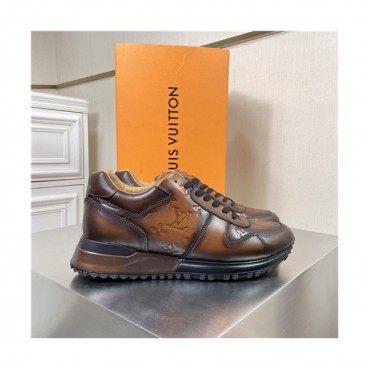 Louis Vuitton 2020 Men's Leather Sneakers - 루이비통 2020 남성용 레더 스니커즈,Size(240