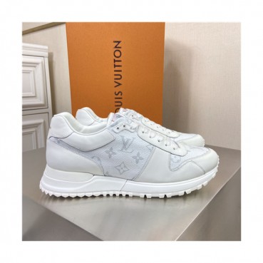 Louis Vuitton 2020 Men's Leather Sneakers - 루이비통 2020 남성용 레더 스니커즈,Size(240