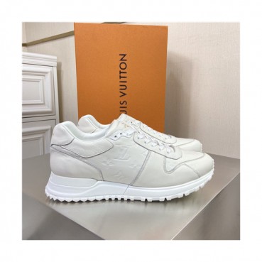 Louis Vuitton 2020 Men's Leather Sneakers - 루이비통 2020 남성용 레더 스니커즈,Size(240