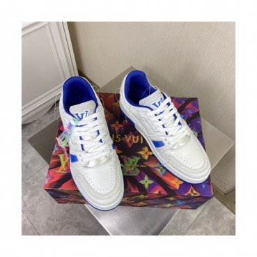 Louis Vuitton 2020 Men's Leather Sneakers - 루이비통 2020 남성용 레더 스니커즈,Size(240