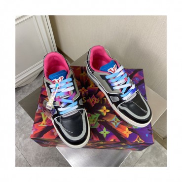 Louis Vuitton 2020 Men's Leather Sneakers - 루이비통 2020 남성용 레더 스니커즈,Size(240