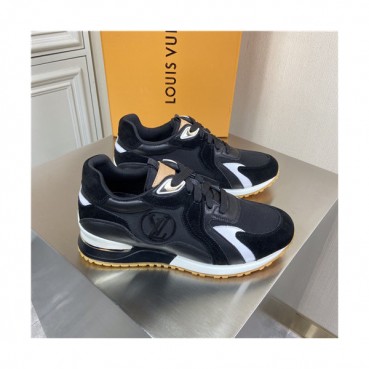 Louis Vuitton 2020 Men's Leather Sneakers - 루이비통 2020 남성용 레더 스니커즈,Size(240