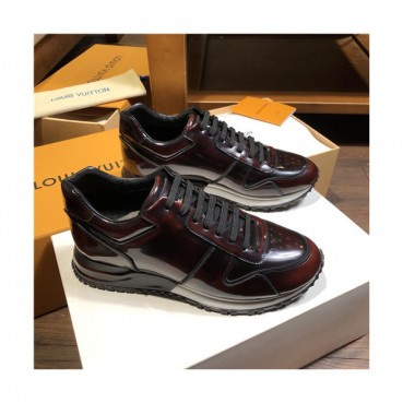 Louis Vuitton 2020 Men's Leather Sneakers - 루이비통 2020 남성용 레더 스니커즈,Size(240
