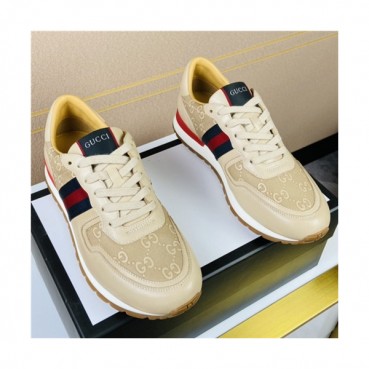 Gucci 2020 Men's Leather Sneakers - 구찌 2020 남성용 레더 스니커즈,Szie(240
