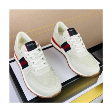 Gucci 2020 Men's Leather Sneakers - 구찌 2020 남성용 레더 스니커즈,Szie(240