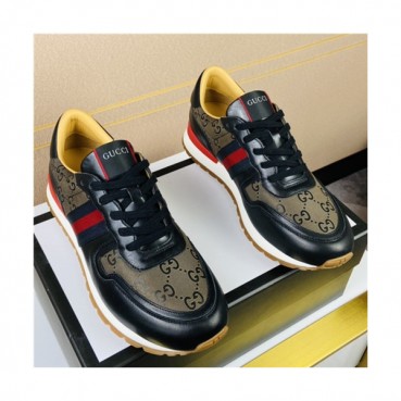 Gucci 2020 Men's Leather Sneakers - 구찌 2020 남성용 레더 스니커즈,Szie(240