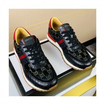 Gucci 2020 Men's Leather Sneakers - 구찌 2020 남성용 레더 스니커즈,Szie(240