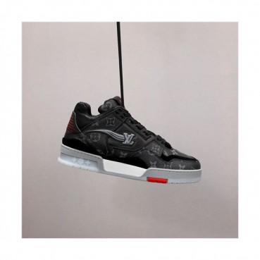Louis Vuitton 2020 Men's Leather Sneakers - 루이비통 2020 남성용 레더 스니커즈,Size(240