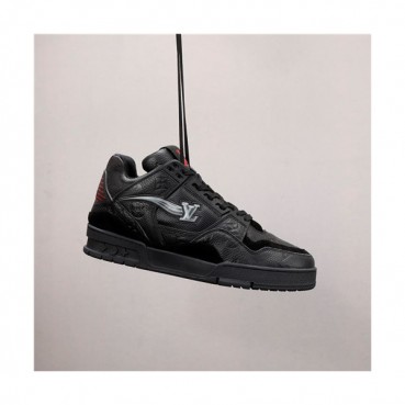 Louis Vuitton 2020 Men's Leather Sneakers - 루이비통 2020 남성용 레더 스니커즈,Size(240