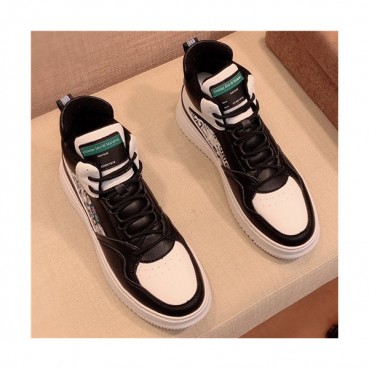 Gucci 2020 Men's Leather Sneakers - 구찌 2020 남성용 레더 스니커즈,Size(240