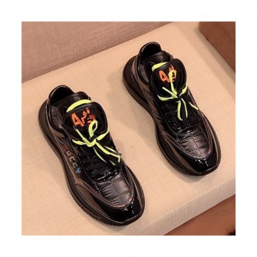 Gucci 2020 Men's Leather Sneakers - 구찌 2020 남성용 레더 스니커즈,Size(240