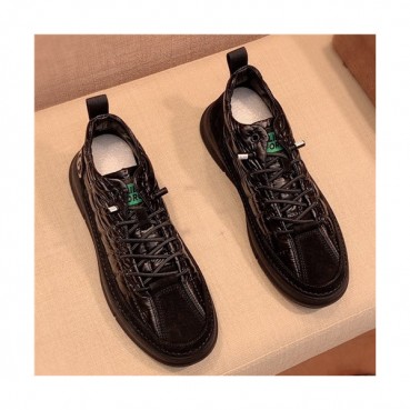 Gucci 2020 Men's Leather Sneakers - 구찌 2020 남성용 레더 스니커즈,Size(240