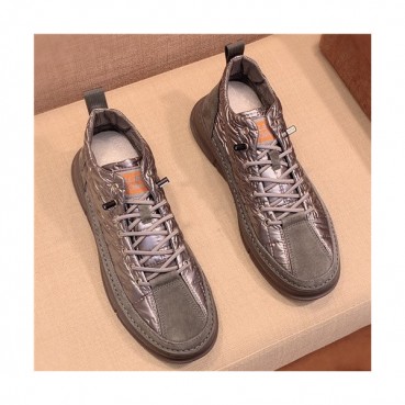 Gucci 2020 Men's Leather Sneakers - 구찌 2020 남성용 레더 스니커즈,Size(240