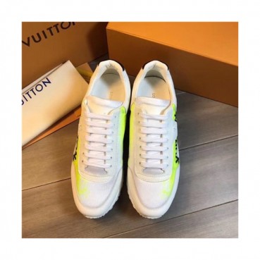 Louis Vuitton 2020 Men's Leather Sneakers - 루이비통 2020 남성용 레더 스니커즈,Size(240