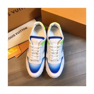 Louis Vuitton 2020 Men's Leather Sneakers - 루이비통 2020 남성용 레더 스니커즈,Size(240