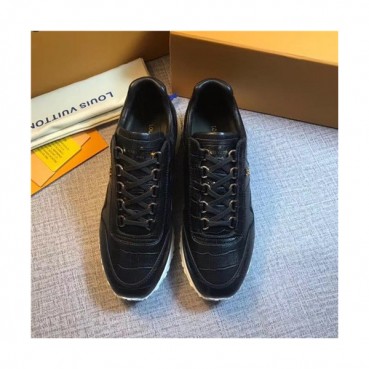 Louis Vuitton 2020 Men's Leather Sneakers - 루이비통 2020 남성용 레더 스니커즈,Size(240
