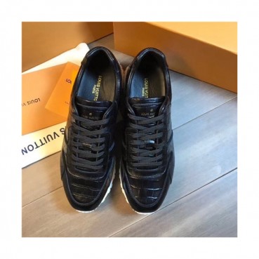 Louis Vuitton 2020 Men's Leather Sneakers - 루이비통 2020 남성용 레더 스니커즈,Size(240