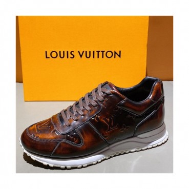 Louis Vuitton 2020 Men's Leather Sneakers - 루이비통 2020 남성용 레더 스니커즈,Size(240