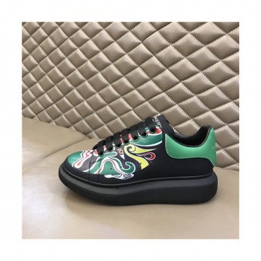 Alexander Mcqueen 2020 Women's Leather Sneakers - 알렉산더맥퀸 2020 여성용 레더 스니커즈,Size(225
