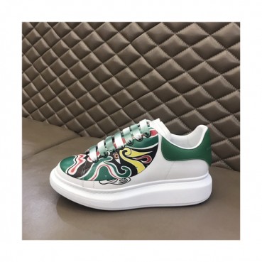 Alexander Mcqueen 2020 Women's Leather Sneakers - 알렉산더맥퀸 2020 여성용 레더 스니커즈,Size(225