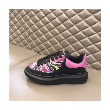 Alexander Mcqueen 2020 Women's Leather Sneakers - 알렉산더맥퀸 2020 여성용 레더 스니커즈,Size(225