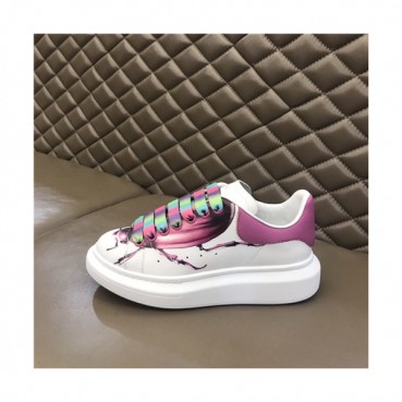 Alexander Mcqueen 2020 Women's Leather Sneakers - 알렉산더맥퀸 2020 여성용 레더 스니커즈,Size(225