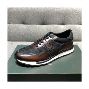 Berluti 2020 Men's Leather Sneakers - 벨루티 2020 남성용 레더 스니커즈,Size(240