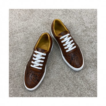 Berluti 2020 Men's Leather Sneakers - 벨루티 2020 남성용 레더 스니커즈,Size(240