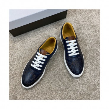 Berluti 2020 Men's Leather Sneakers - 벨루티 2020 남성용 레더 스니커즈,Size(240