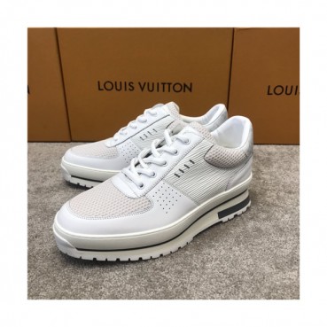 Louis Vuitton 2020 Men's Leather Sneakers - 루이비통 2020 남성용 레더 스니커즈,Size(240