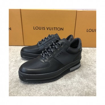 Louis Vuitton 2020 Men's Leather Sneakers - 루이비통 2020 남성용 레더 스니커즈,Size(240
