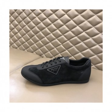 Prada 2020 Men's Leather Sneakers - 프라다 2020 남성용 레더 스니커즈,Size(240