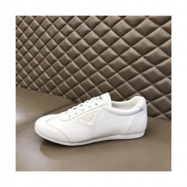 Prada 2020 Men's Leather Sneakers - 프라다 2020 남성용 레더 스니커즈,Size(240