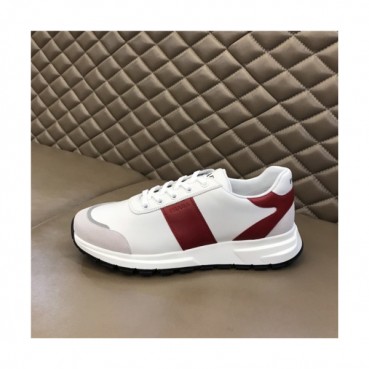 Prada 2020 Men's Leather Sneakers - 프라다 2020 남성용 레더 스니커즈,Size(240