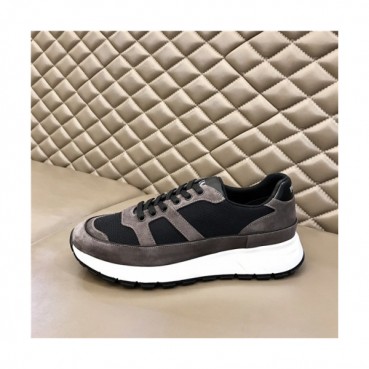 Prada 2020 Men's Leather Sneakers - 프라다 2020 남성용 레더 스니커즈,Size(240