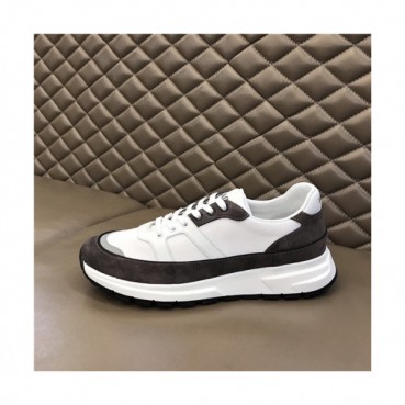 Prada 2020 Men's Leather Sneakers - 프라다 2020 남성용 레더 스니커즈,Size(240
