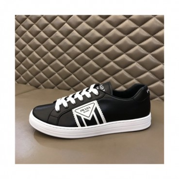 Prada 2020 Men's Leather Sneakers - 프라다 2020 남성용 레더 스니커즈,Size(240