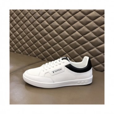 Louis Vuitton 2020 Men's Leather Sneakers - 루이비통 2020 남성용 레더 스니커즈,Size(240