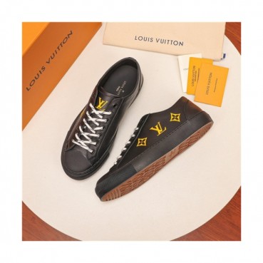 Louis Vuitton 2020 Men's Leather Sneakers - 루이비통 2020 남성용 레더 스니커즈,Size(240