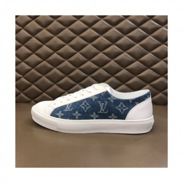 Louis Vuitton 2020 Men's Leather Sneakers - 루이비통 2020 남성용 레더 스니커즈,Size(240