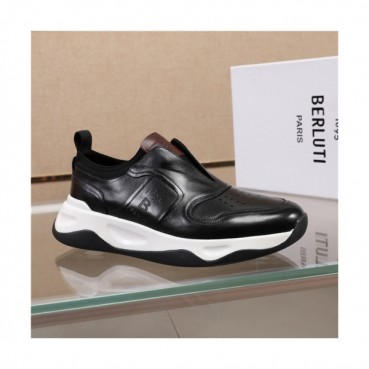 Berluti 2020 Men's Leather Sneakers - 벨루티 2020 남성용 레더 스니커즈,Size(240
