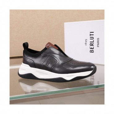 Berluti 2020 Men's Leather Sneakers - 벨루티 2020 남성용 레더 스니커즈,Size(240