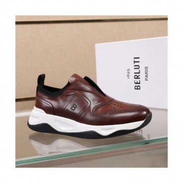 Berluti 2020 Men's Leather Sneakers - 벨루티 2020 남성용 레더 스니커즈,Size(240