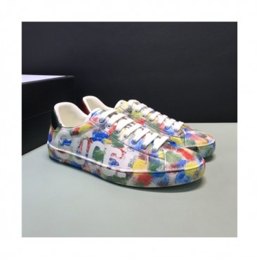 Gucci 2020 Men's Leather Sneakers - 구찌 2020 남성용 레더 스니커즈,Size(240