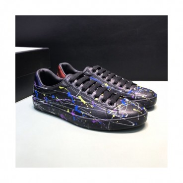 Gucci 2020 Men's Leather Sneakers - 구찌 2020 남성용 레더 스니커즈,Size(240