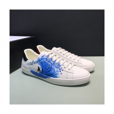 Gucci 2020 Men's Leather Sneakers - 구찌 2020 남성용 레더 스니커즈,Size(240