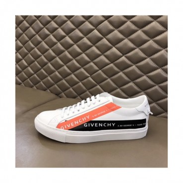 Givenchy 2020 Men's Leather Sneakers - 지방시 2020 남성용 레더 스니커즈,Size(240