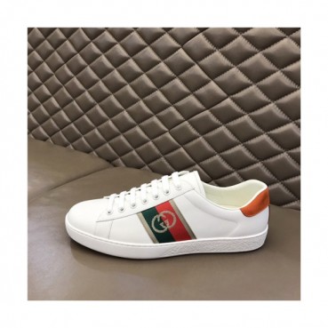 Gucci 2020 Men's Leather Sneakers - 구찌 2020 남성용 레더 스니커즈,Size(240